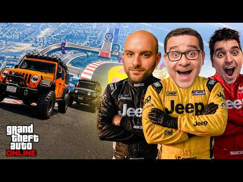 PARKOUR E MOTOCROSS É SÓ CEGADA - GTA 5 ONLINE