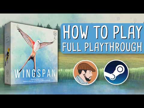 How to Play Wingspan - Full Digital Playthrough | Steam