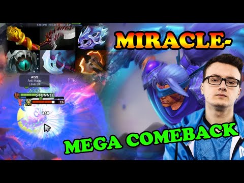 Miracle Mega Comeback Antimage super carry vs Medusa raid boss | Giveaway | Dota 2 Pro Gameplay