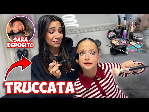 MAKE-UP , FIGLIACHIARA VIENE TRUCCATA DA SARA ESPOSITO PER LA PRIMA VOLTA!