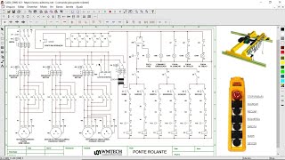 Ponte Rolante | Comandos Elétricos - Diagrama Elétrico para Baixar!⚡️