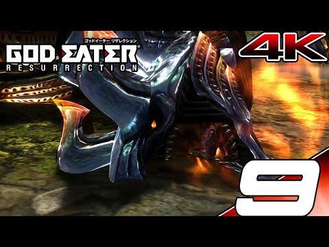 GOD EATER RESURRECTION Gameplay Walkthrough Part 9 - Hannibal , The Immortal Aragami (4K 60FPS)