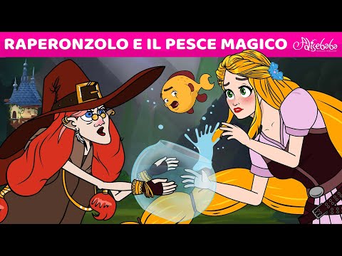 Raperonzolo E Il Pesce Magico | Storie Per Bambini Cartoni Animati I Fiabe e Favole Per Bambini