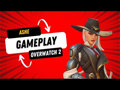 1 Hour Ashe Gameplay, Overwatch 2, No Commentary