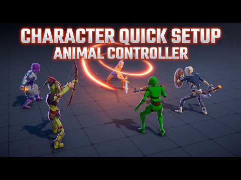 🐺Animal Controller  1.5.3+ (Fast Humanoid Character Creation)