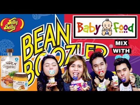 BABY FOOD + BEAN BOOZLED CHALLENGE WITH NORREEN