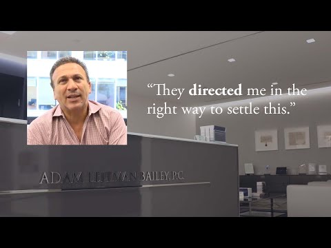 Adam Leitman Bailey, P.C. Client Testimonial – A.L. testimonial video thumbnail