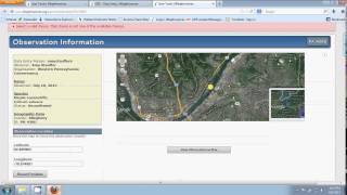 iMapInvasives (Pennsylvania) - Observation Data Entry Tutorial