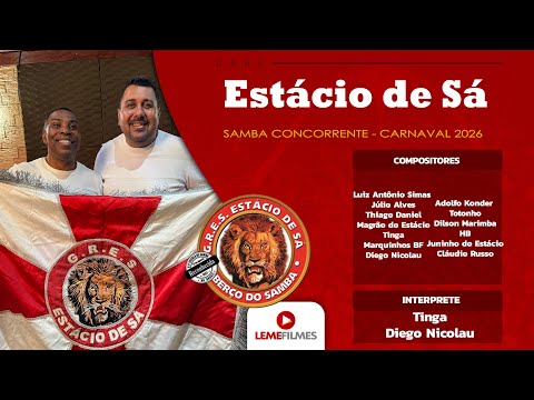 Estácio de Sá 2026 - SAMBA CAMPEÃO de Julio Alves, Luiz Antonio Simas e Parceiros