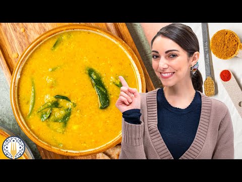 Red Lentil (Dal) Soup | Protein Packed!