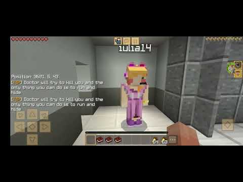 Mă joc minecraft. Dar cu Iulia14.Și mă joc o hartă horror. Adisor09 și Iulia14