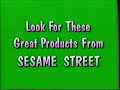 Look For These Great Products From Sesame Street Original Song Source 1997 98 2000