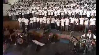 HHP performs Harambe with the Young Voices South Africa Choir