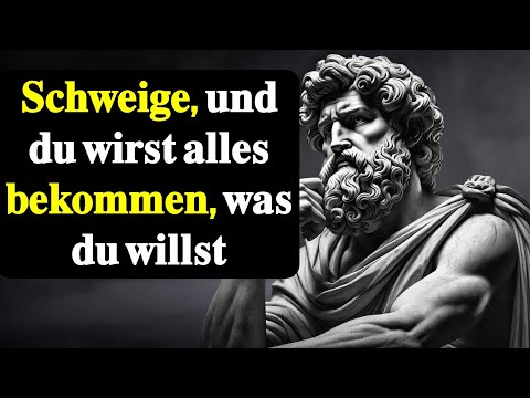 Keep silent and act like you have NOTHING to lose - Stoic Secrets