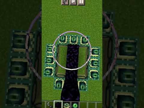 Minecraft cursed nether portal | Glitch