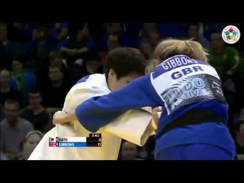 Judo Grand-Prix Düsseldorf 2013: Ruika SATO (JPN) - Gemma GIBBONS (GBR) Final [-78kg]