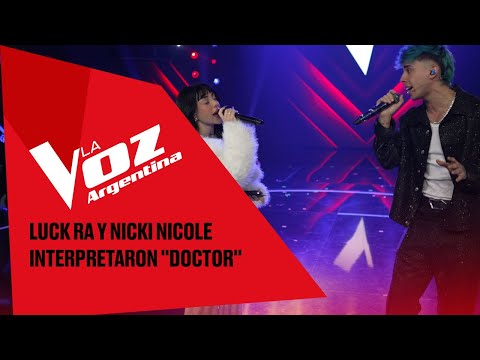 Luck Ra y Nicki Nicole interpretaron "Doctor" en La Voz Argentina 2025
