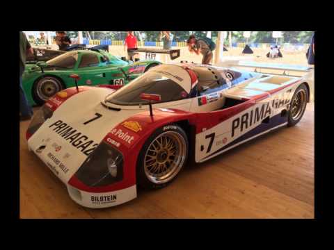 Incredible Group C racecars at Le Mans Classic 2016