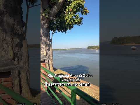 Rio Araguaia Aruanã Goiás #youtubeshorts #pescaria #pescacombambu #pesca #turismo #barcopesqueiro
