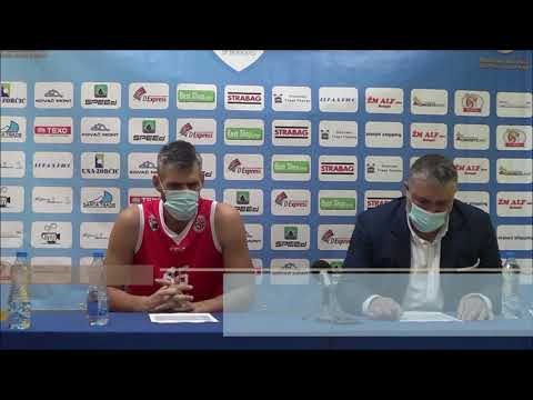 Press konferencija KK Dunav KK Radnicki (98:90) 10.kolo KLS 2020/21