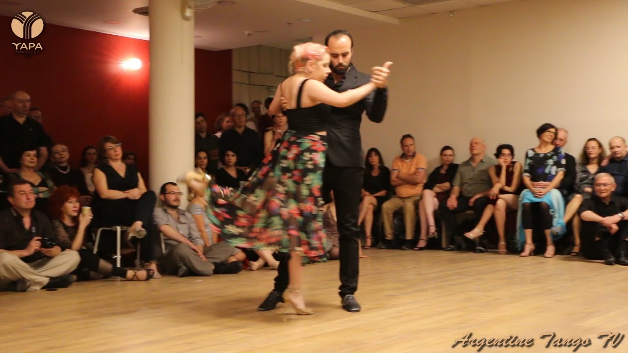 Carolina Couto y Pablo Rodriguez - Tango - (1/4) - YAPA Milonga, Tel-Aviv - 05-04-2019