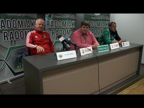2016.04.23 Konferencja po meczu Radomiak Radom - ROW Rybnik