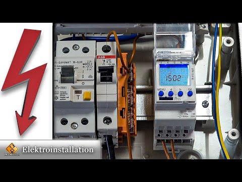 Digitale Zeitschaltuhr für Hutschiene TR 610 top3 / Zeitschaltuhr Hutschiene anschließen.