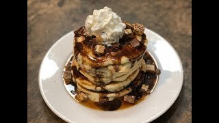 PANCAKES AND FRIED SNICKERS