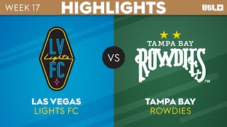 7.1.2023 | Las Vegas Lights FC vs. Tampa Bay Rowdies - Game Highlights