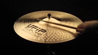 Video thumbnail for UFIP ROUGH SERIES 20" HEAVY RIDE by TheUFIPCYMBALS