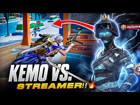 KEMO Against a Skilled *Conqueror Streamer?! | BGMI 🔱
