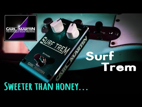 Carl Martin Surf Trem V3 guitar pedal tremolo New Model image 4