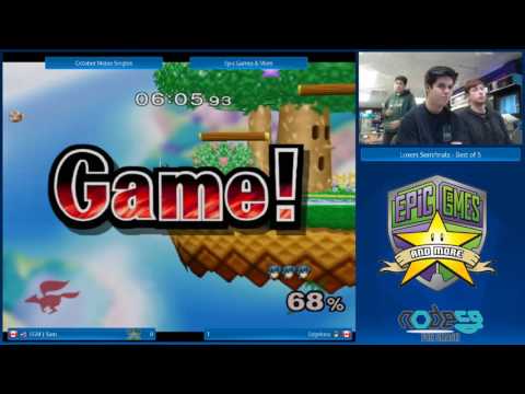 EGM October Singles - Winners Finals - EGM|Sam (Falco, Fox) vs. Edgeluca (Marth)