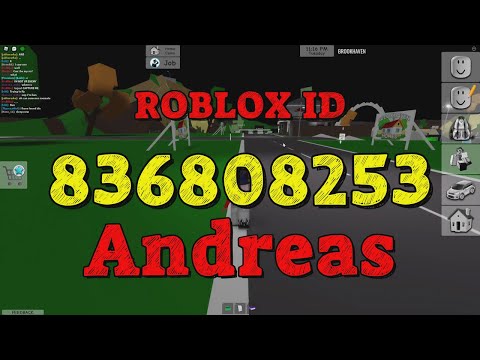 ANDREAS Roblox Song Codes