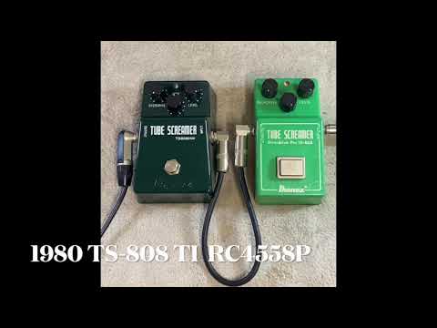 TS808HW vs. 1980 TS-808 TI RC4558P Malaysia