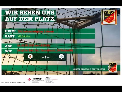 Freundschaftsspiel  TSV Fortuna Salzgitter 1.Herren : VfB Dörnten            Spiel 02 08 20