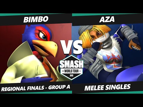 SWT CA RF Group A - Bimbo (Falco) Vs. Aza (Sheik) SSBM Melee Tournament