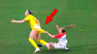 Comedy & Shocking Moments in Womens Football #