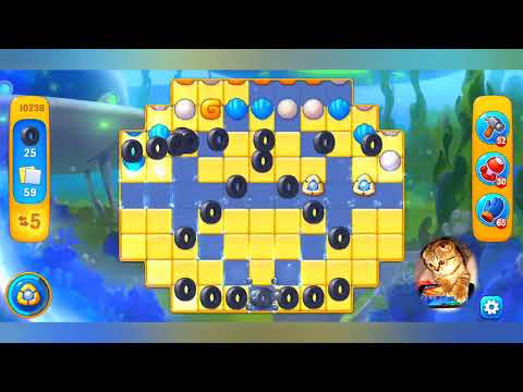 Fishdom 2022, no Boosters,  10238  level  -  прохождение без бустеров,  10238  уровень.