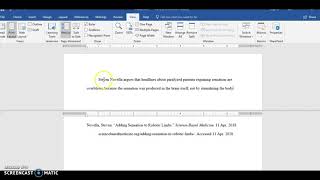 MLA in-text citation with no page number