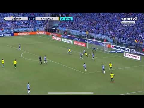 GOL DO YPIRANGA, ERICK. GRÊMIO 2 X 1 YPIRANGA
