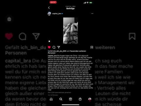 Samra und Capi Beef. Bitte nicht ☹️😢capitals emotionaler Song an Samra