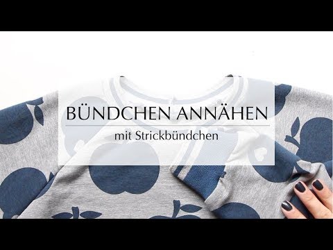 Tutorial: Bündchen annähen