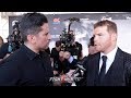CANELO "GOLOVKIN MEANS NOTHING TO ME! HE FOUGHT A NOBODY & IS FIGHTING ANOTHER ONE!"