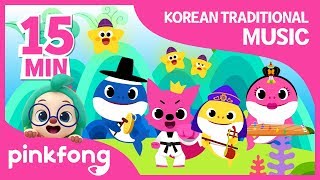 Shark Family&#39;s Concert and more | Korean Music | +Compilation | Pinkfong Songs for Children