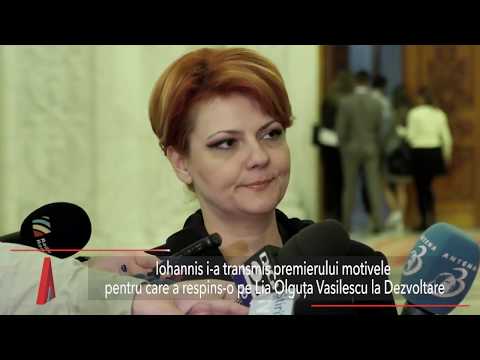 Stiri Mediafax 07 Februarie - Preşedintele a respins-o a patra oară pe Olguța Vasilescu
