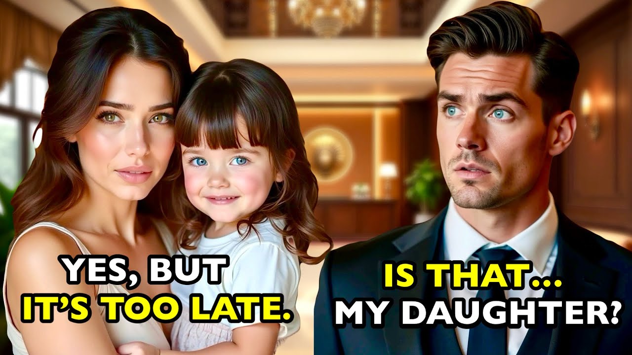 The millionaire CEO was confident in everything… until he saw his ex with a child.