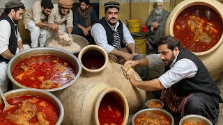 Pakistani EARLY MORNING Breakfast - Sher Muhammad SIRI PAYE Recipe - Slow Cooked HEAD &amp;amp; TROTTER Stew