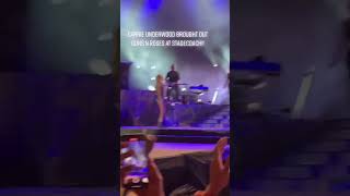 Carrie Underwood Surprises Crowd Bringing Out Axl Rose from Guns N Roses