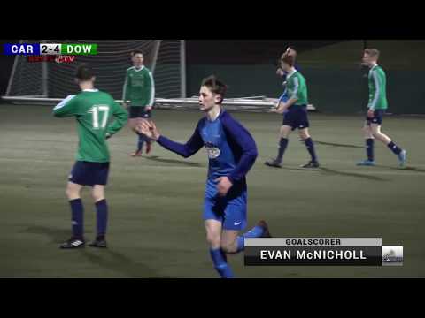 Carryduff Colts v Downpatrick - Under 18s Matty Davis Section - 16th March 2018
